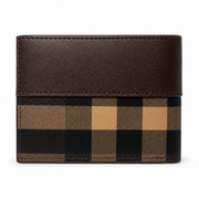 Burberry Homme Marron à Motif Check