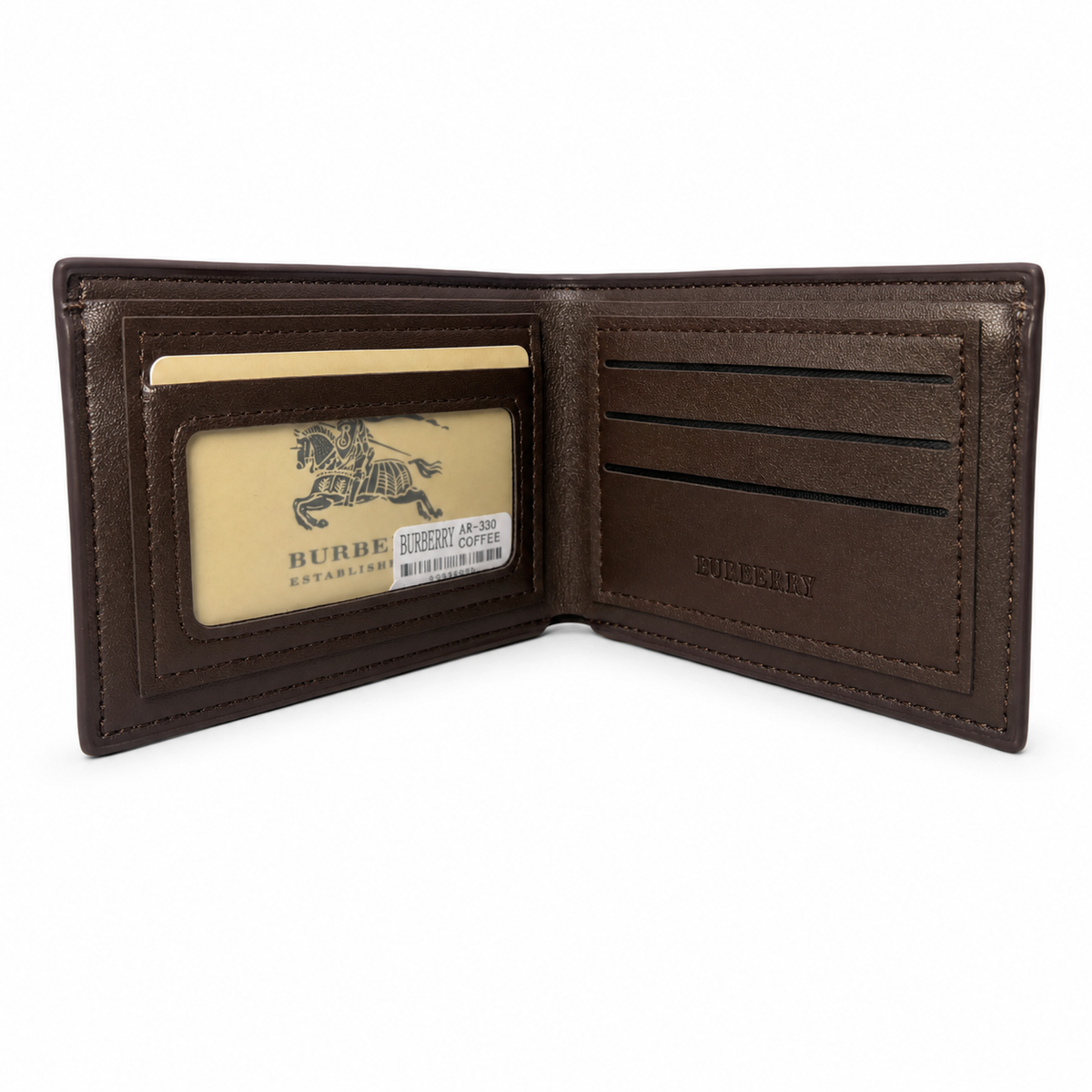 Burberry Homme Marron à Motif Check