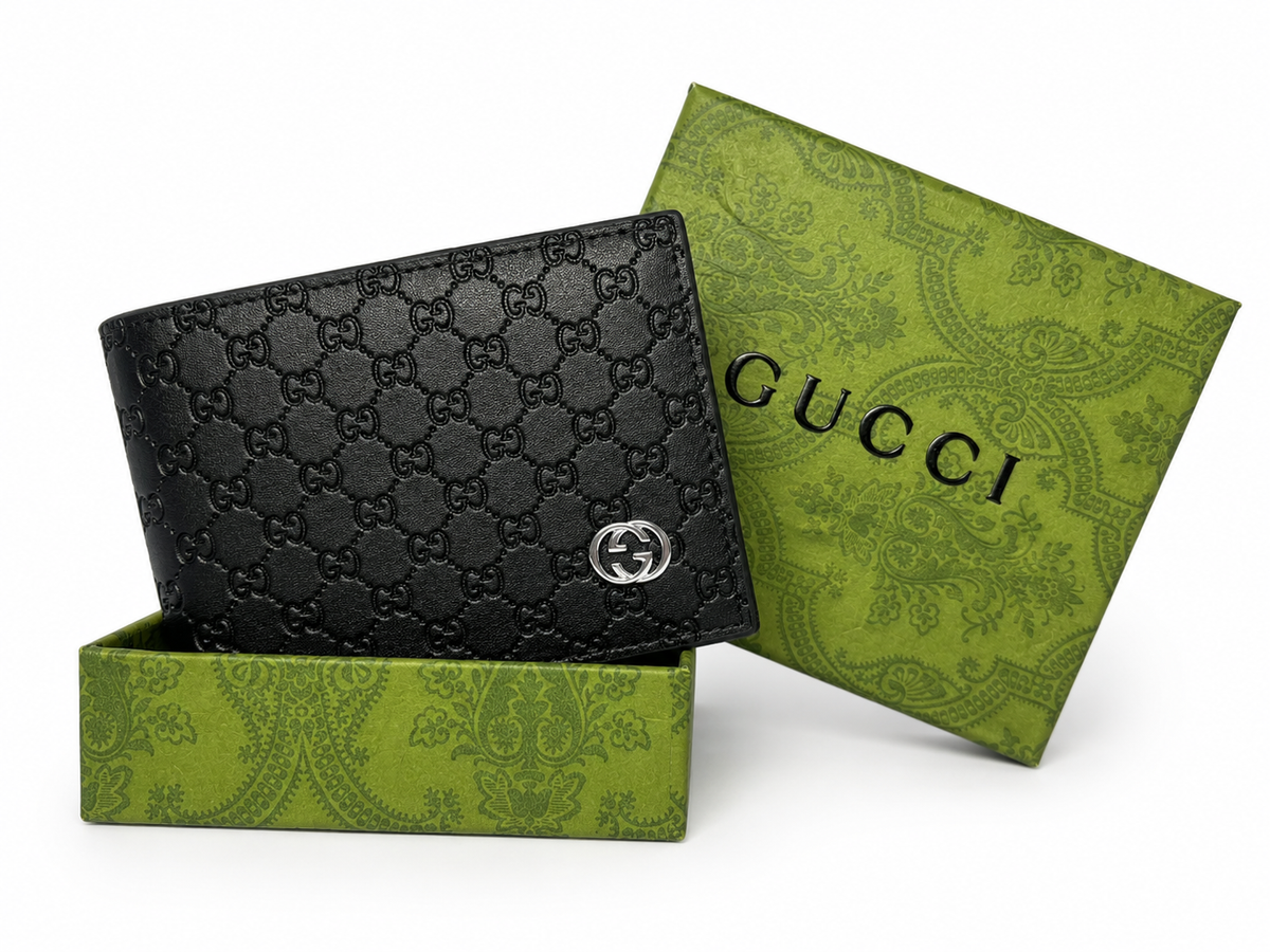 Gucci Homme Noir Monogrammé – Coffret Vert