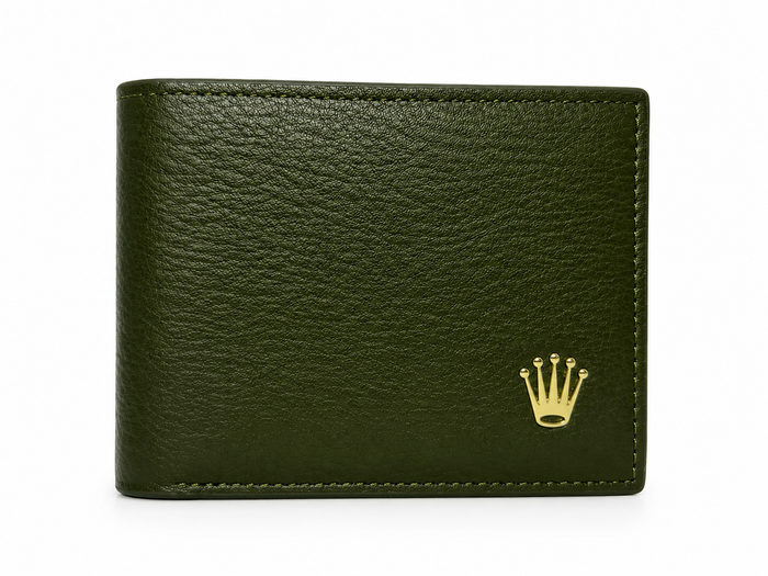 Rolex Homme Vert Kaki Grainé – Coffret Vert