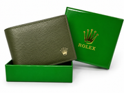 Rolex Homme Vert Kaki Grainé – Coffret Vert