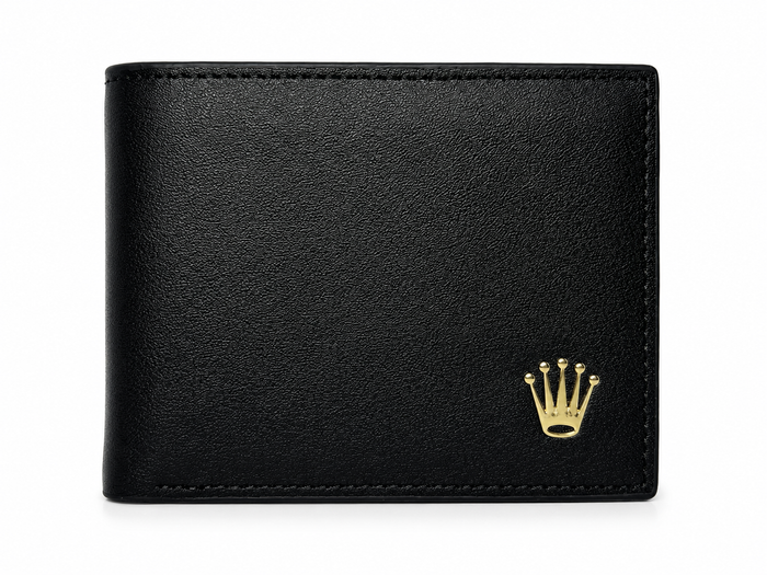 Rolex Homme Noir – Couronne Dorée et Coffret Vert