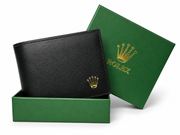 Rolex Homme Noir – Couronne Dorée et Coffret Vert