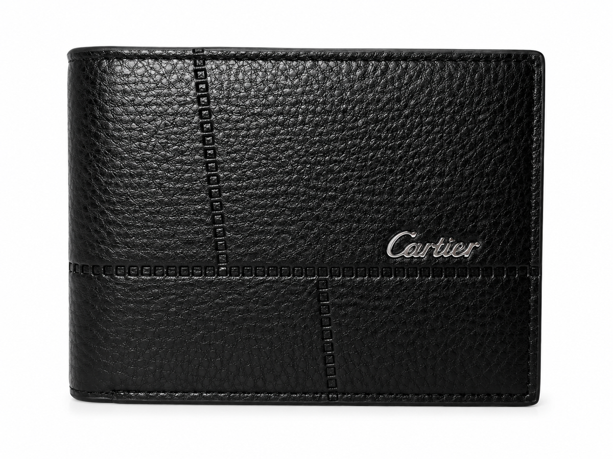 Cartier Homme Noir Grainé – Coffret Rouge