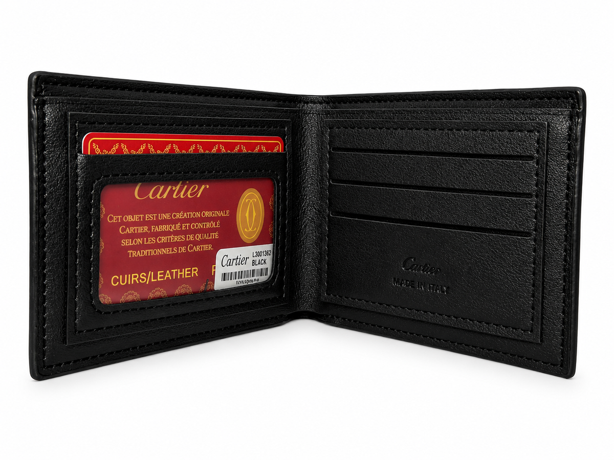 Cartier Homme Noir Grainé – Coffret Rouge