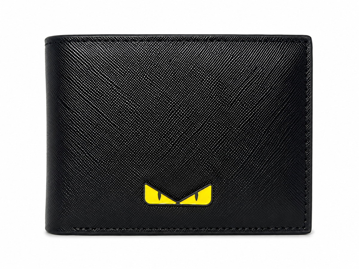 Fendi Homme Noir – Détail Jaune et Coffret Assorti