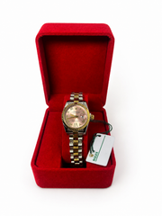 Rolex Femme Bicolore Argent et Or