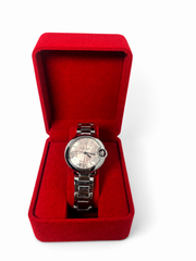 Cartier Femme Argentée – Cadran Rose Poudré
