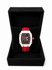 Richard Mille Homme Blanche et Rouge – Cadran Squelette