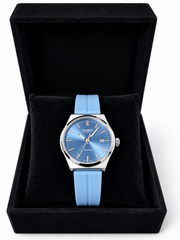 Casio Quartz Bleu Ciel – Bracelet Souple
