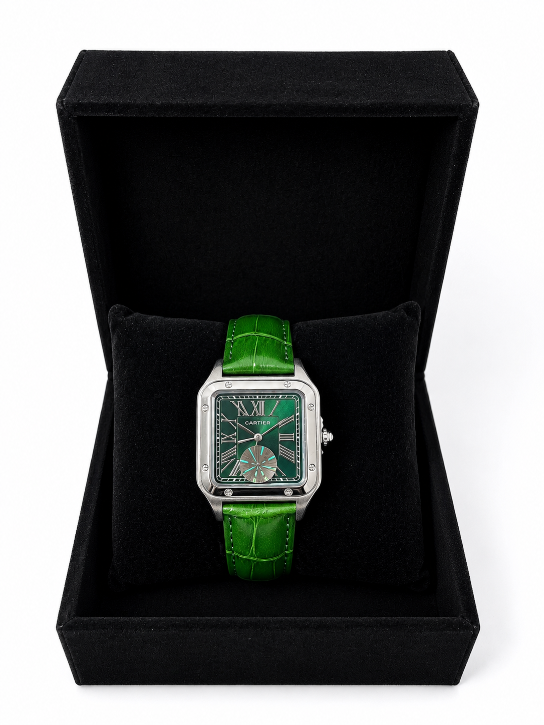 Cartier Santos Homme Verte – Bracelet Vert