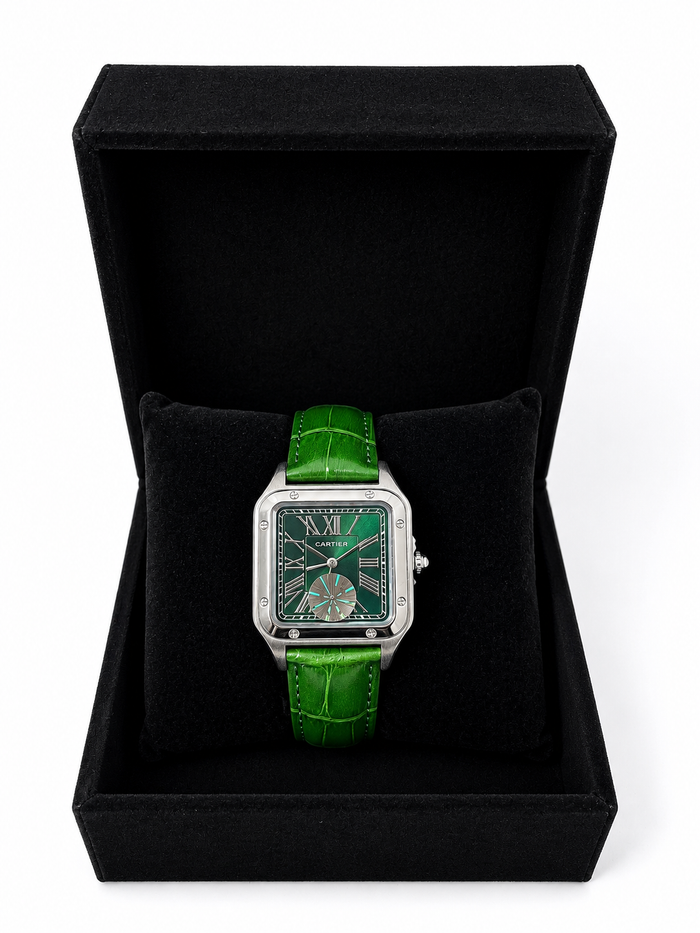 Cartier Santos Homme Verte – Bracelet Vert