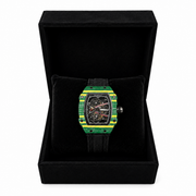 ichard Mille Homme Verte et Jaune – Cadran Squelette