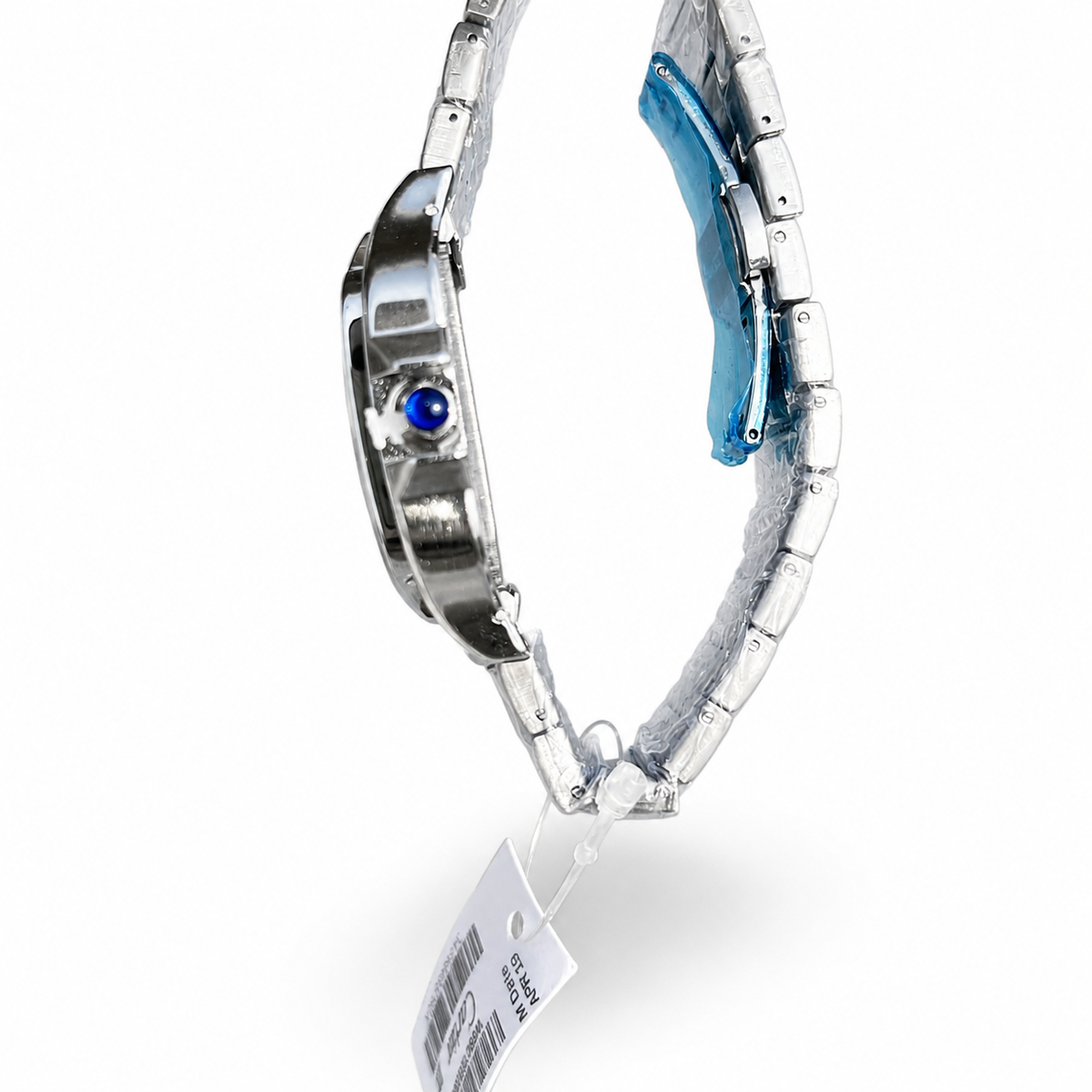 Montre Homme Argentée – Cadran Carré