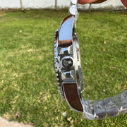Rolex GMT-Master Homme Argentée – Lunette Rouge et Bleue