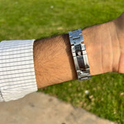 Rolex Submariner Homme Verte et Argentée