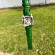Cartier Santos Homme – Cadran Ivoire et Bracelet Vert
