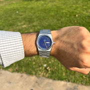 Omega Seamaster Homme Argentée – Cadran Bleu