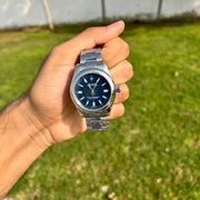 Rolex Homme Argentée – Cadran Bleu