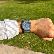 Casio G-Shock Homme Grise Camouflage – Double Affichage