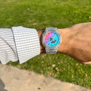 Casio G-Shock Transparente – Cadran Multicolore