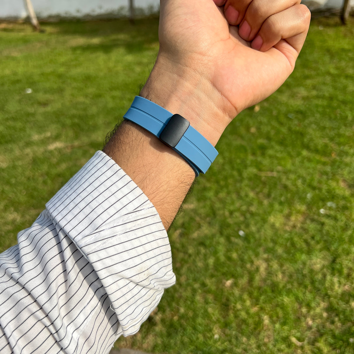 Casio Quartz Bleu Ciel – Bracelet Souple