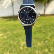 Casio Quartz Bleu Marine – Bracelet Souple