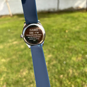 Casio Quartz Bleu Marine – Bracelet Souple
