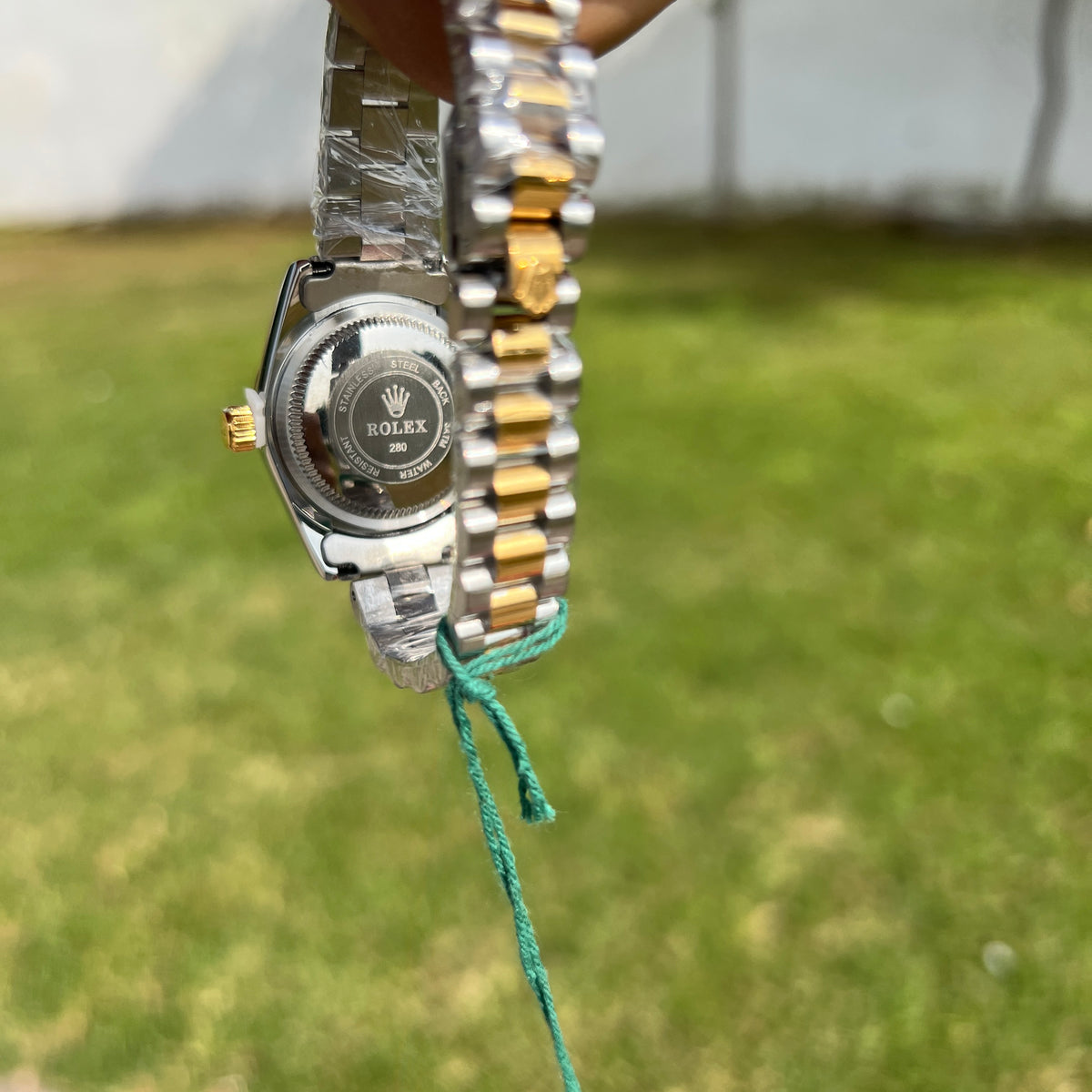 Rolex Femme Bicolore Argent et Or